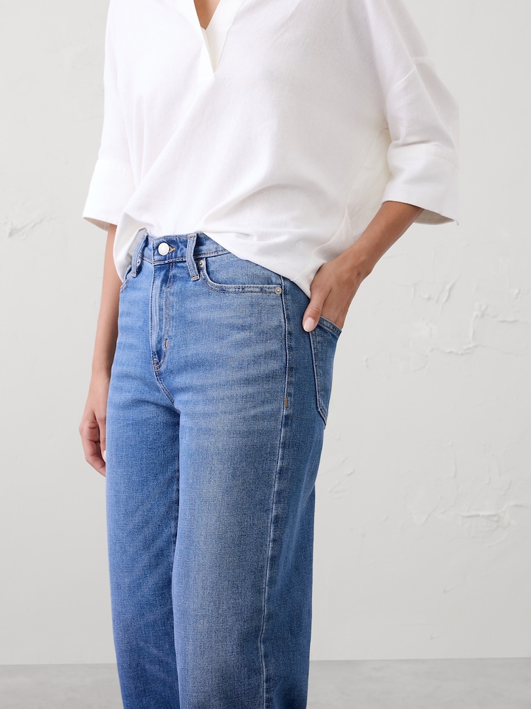 Straight High-Rise Jean