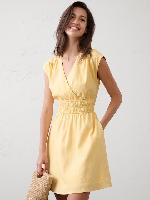 Women's Yellow Dresses | Banana Republic Factory Women's Yellow Dresses | Banana Republic Factory