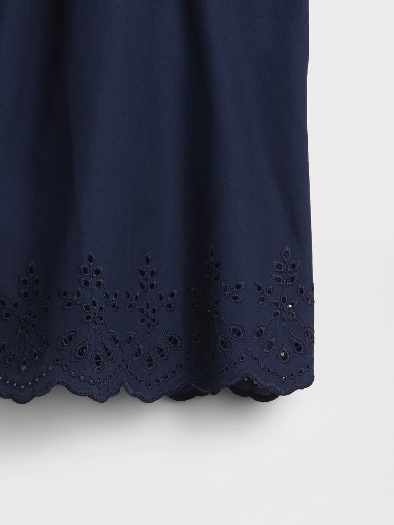 Poplin Eyelet PJ Top