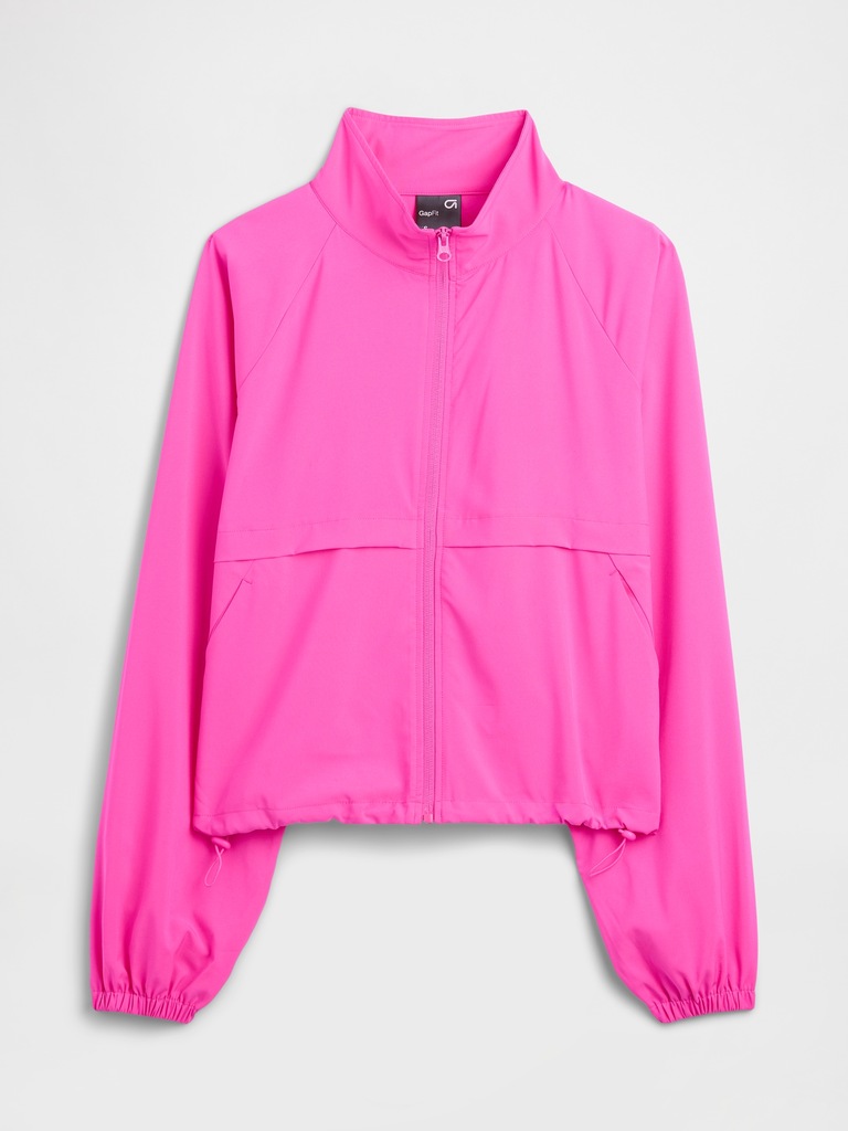 GapFit Oversized Runaround Track Jacket