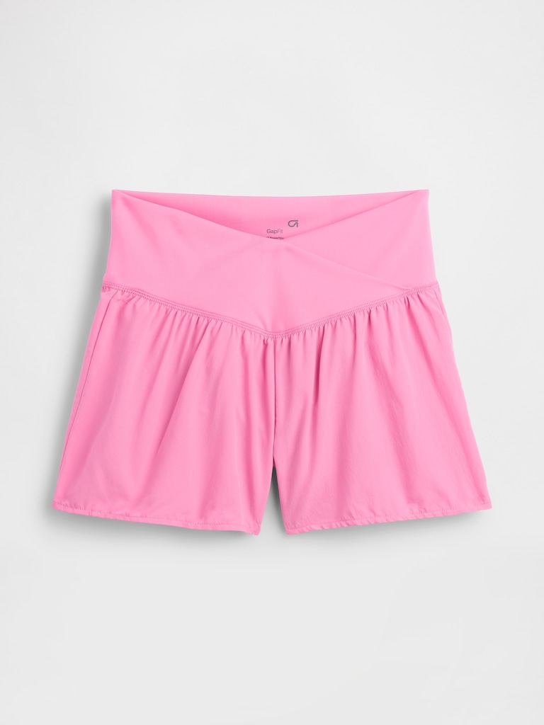 GapFit Studio Recycled 3" Runaround Shorts