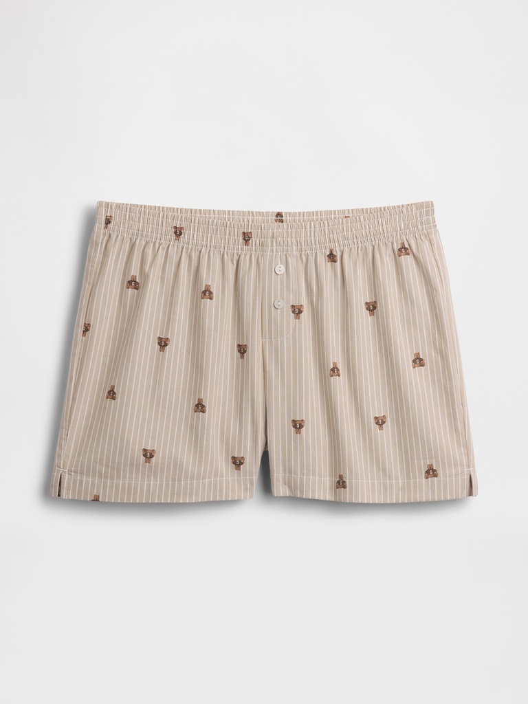 Poplin PJ Boxer Shorts