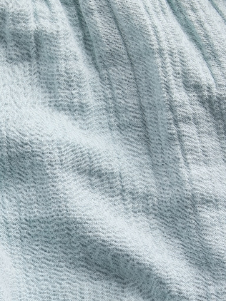 Kids Cotton Gauze Butterfly-Hem Shorts