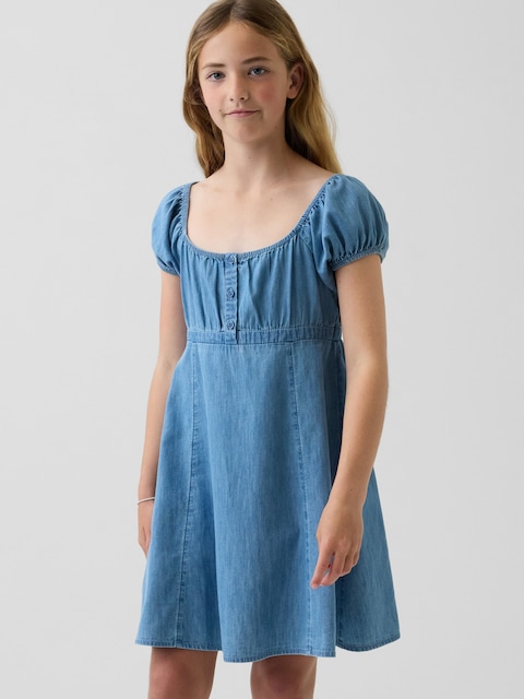 sachin and babi light blue dress Girls' Dresses main image 1