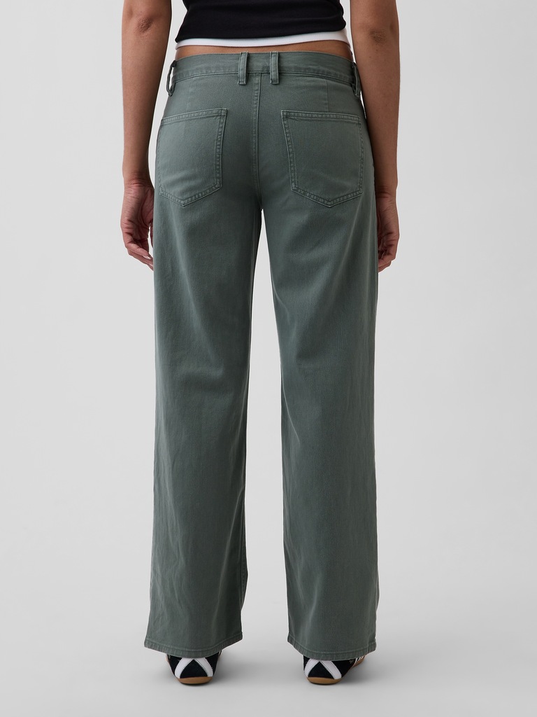 Low Rise '90s Loose Khakis