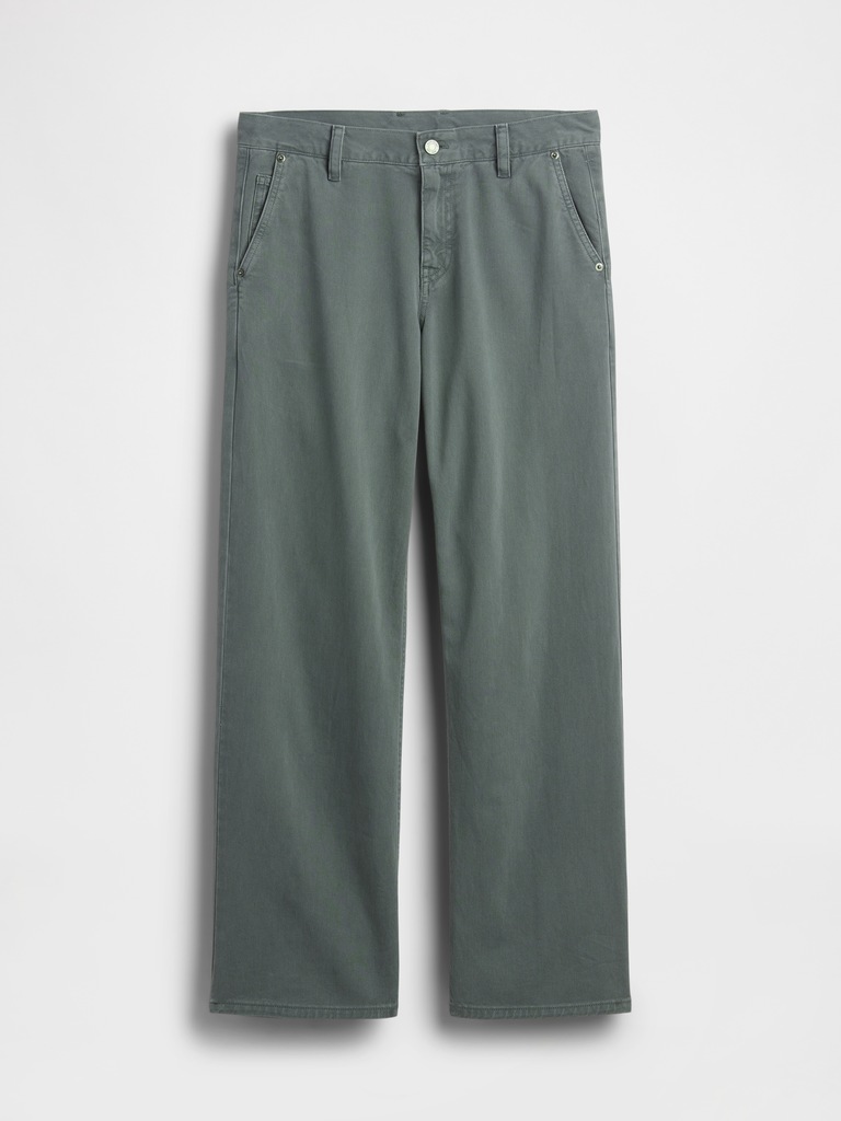 Low Rise '90s Loose Khakis