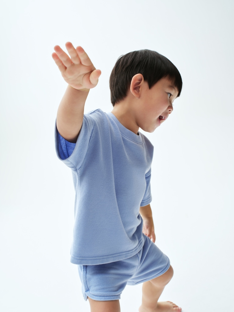 Baby & Toddler Pique Sweat Set