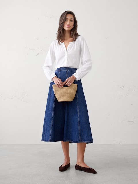 Haut Femme BANANA REPUBLIC Beige L • Déclics éthiques