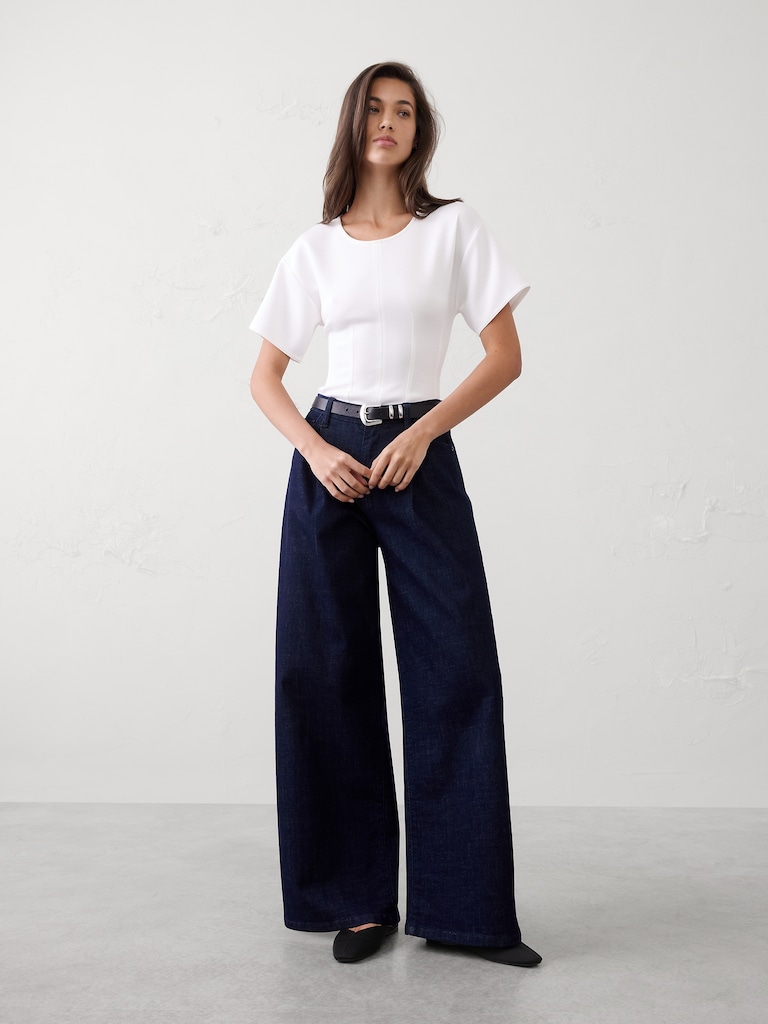 Weekender Seamed Top