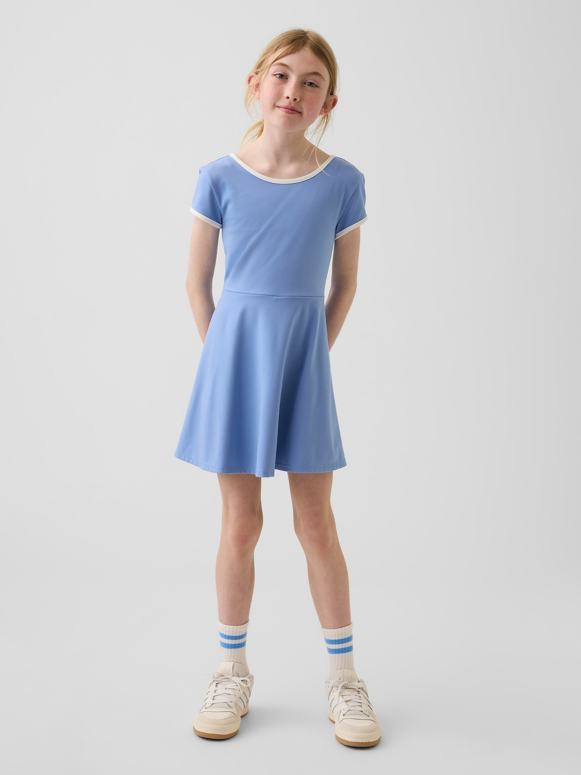 Kids Cap-Sleeve Athletic Dress