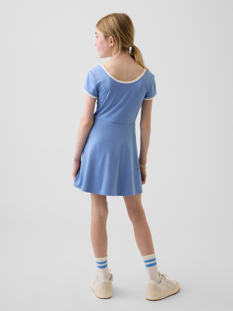 Kids Cap-Sleeve Athletic Dress