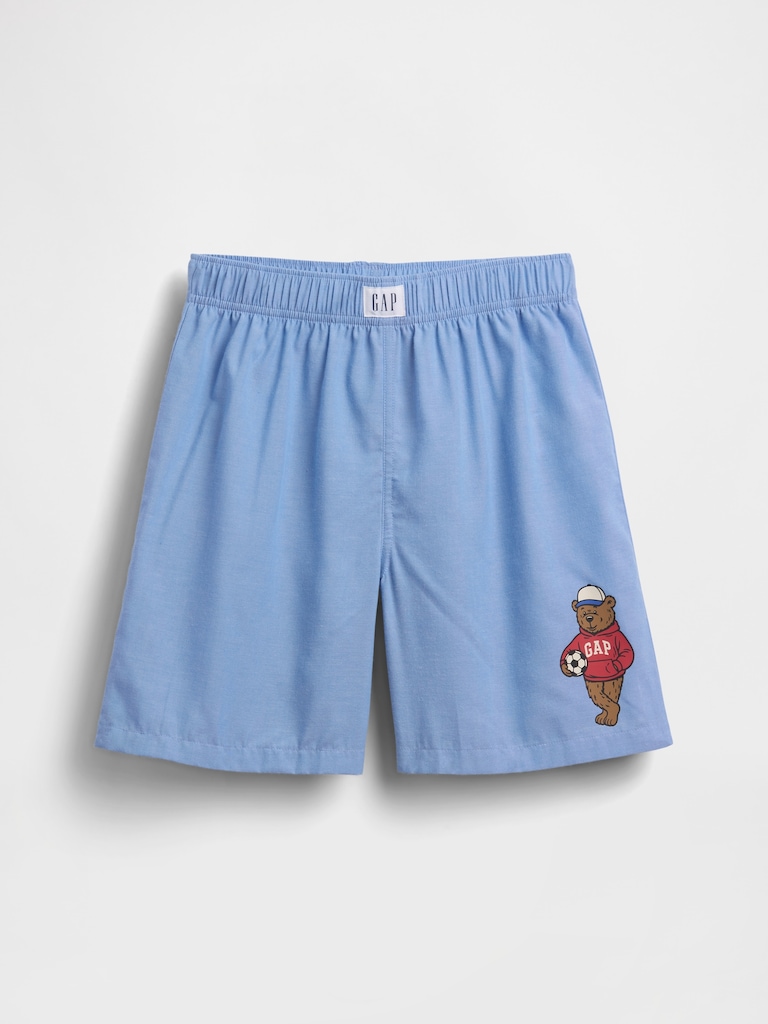 Kids Recycled Boxer PJ Shorts