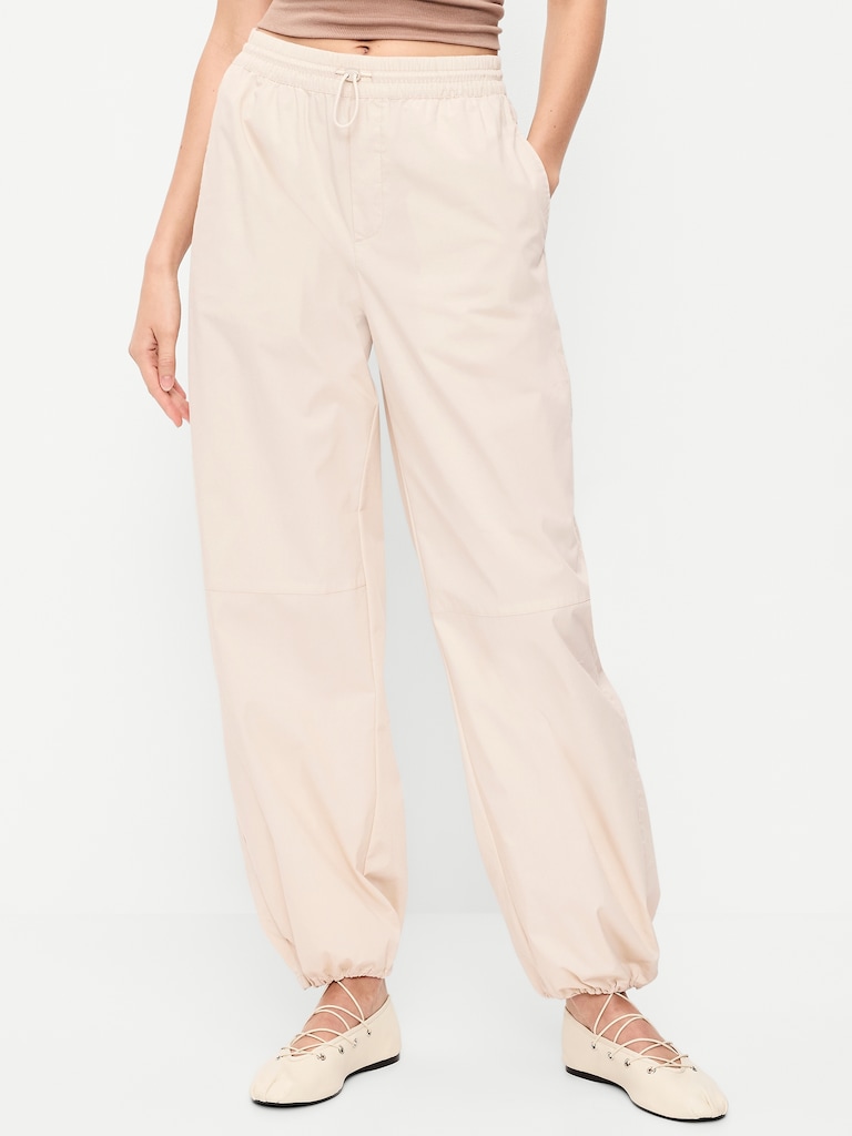 Lightweight Pull-On Parachute Pants