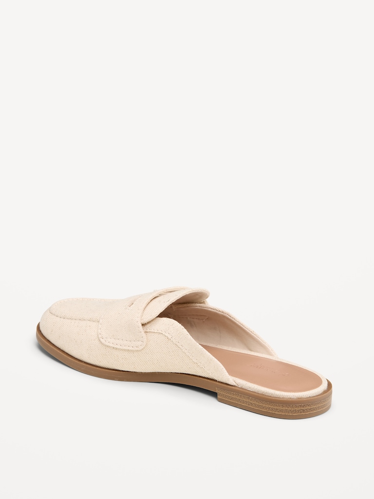 Loafer Mule Shoes for Women