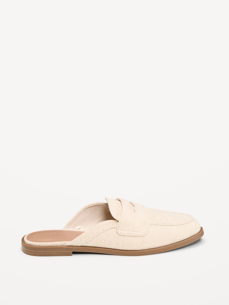 Loafer Mule Shoes for Women