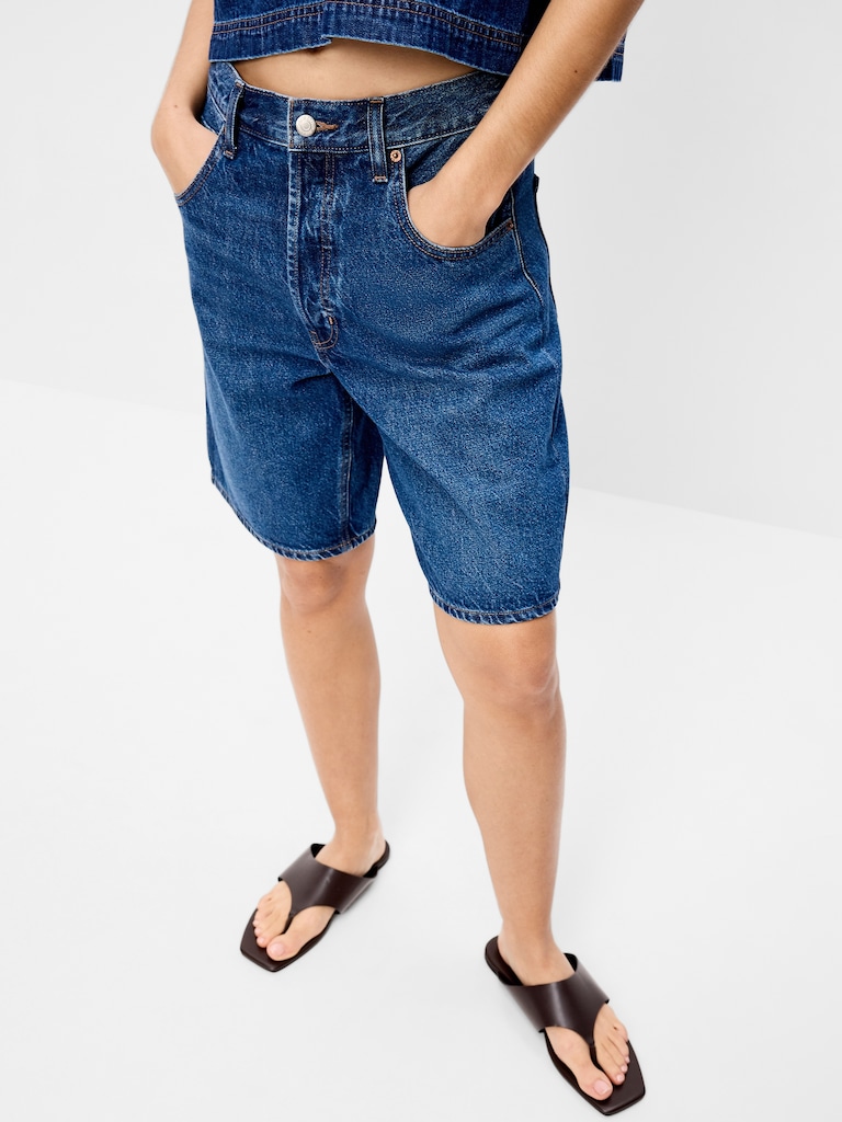 Faux-Leather Wide Thong Sandal for Women