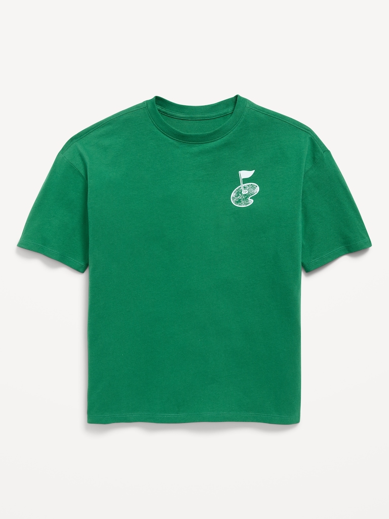 PGA TOUR™ Oversized Gender-Neutral Graphic T-Shirt for Kids