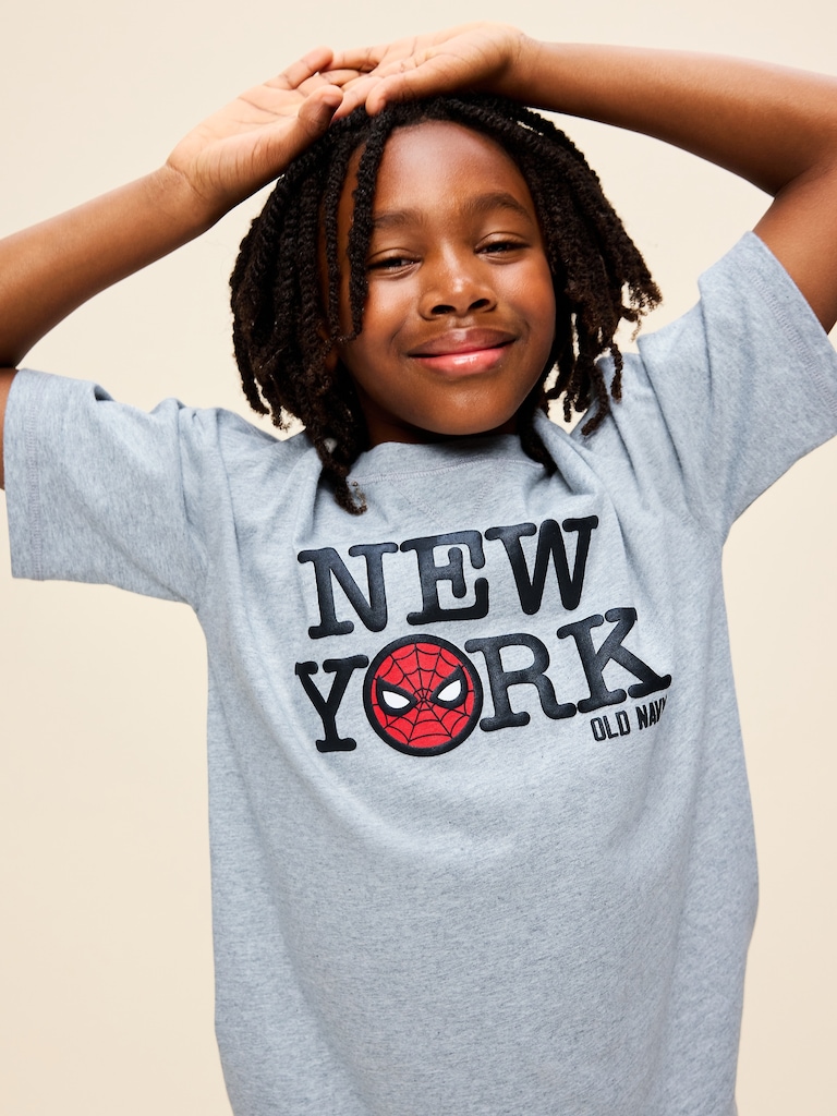Old Navy x Marvel Spider-Man Oversized Graphic T-Shirt for Boys
