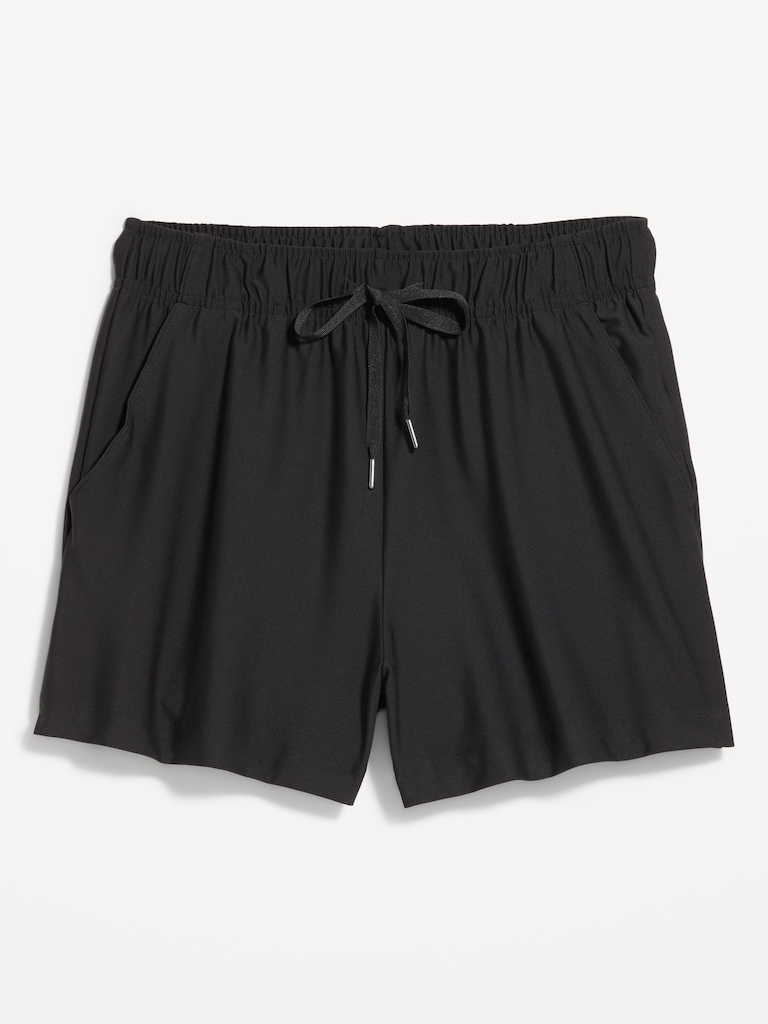 High-Waisted PowerSoft Shorts -- 3.5-inch inseam