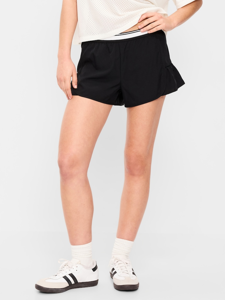 Mid-Rise StretchTech Run Shorts -- 3-inch inseam