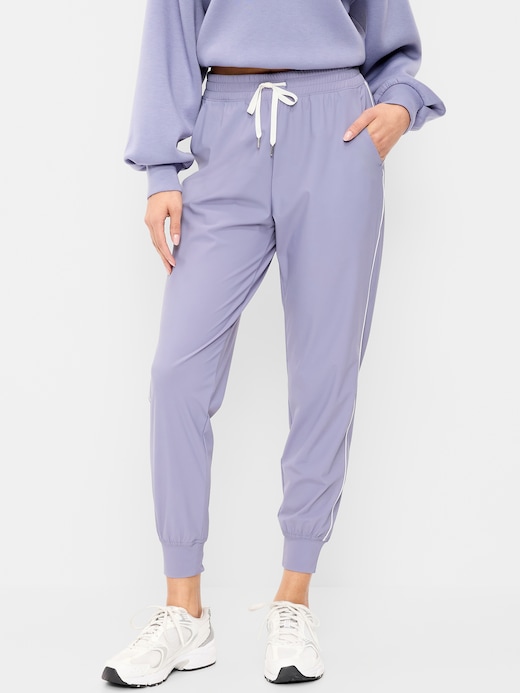 High High-Waisted Side-Striped SleekTech Jogger on clearance at Old Navy — 62% off