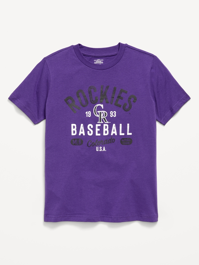 Colorado Rockies Gender-Neutral T-Shirt for Kids