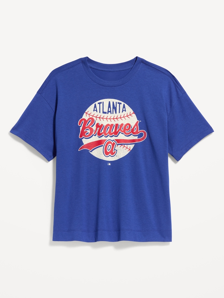 Atlanta Braves Crew-Neck T-Shirt for Women