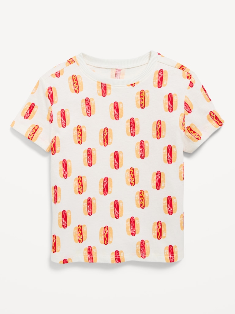 Printed Short-Sleeve T-Shirt for Toddler Boys