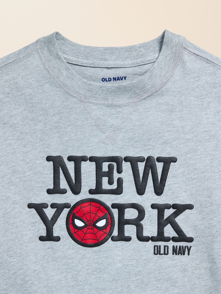 Old Navy x Marvel Spider-Man Oversized Graphic T-Shirt for Boys