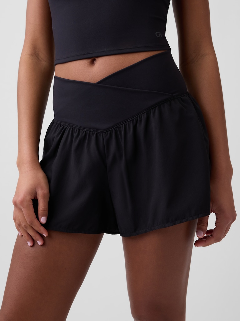GapFit Studio Recycled 3" Runaround Shorts