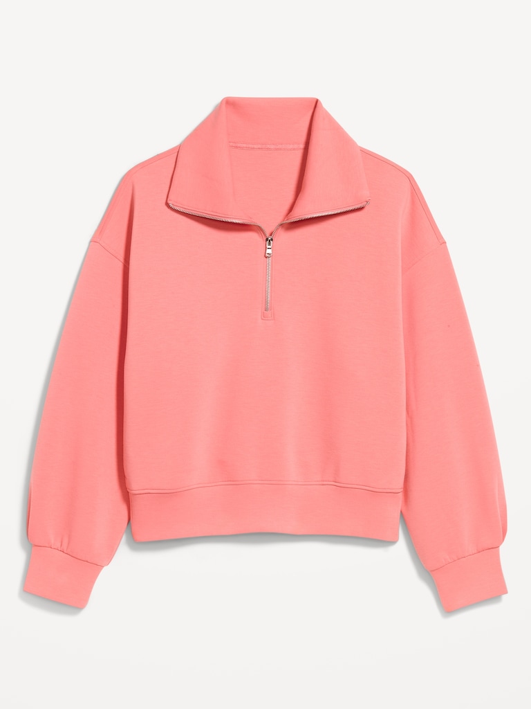 Bounce Fleece Half-Zip Pullover Sweatshirt