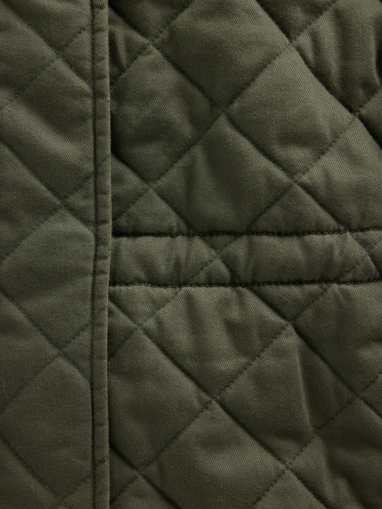 Oversized Quilted Field Jacket