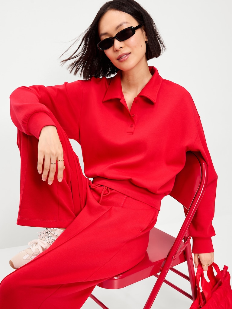 Dynamic Fleece Pique Polo