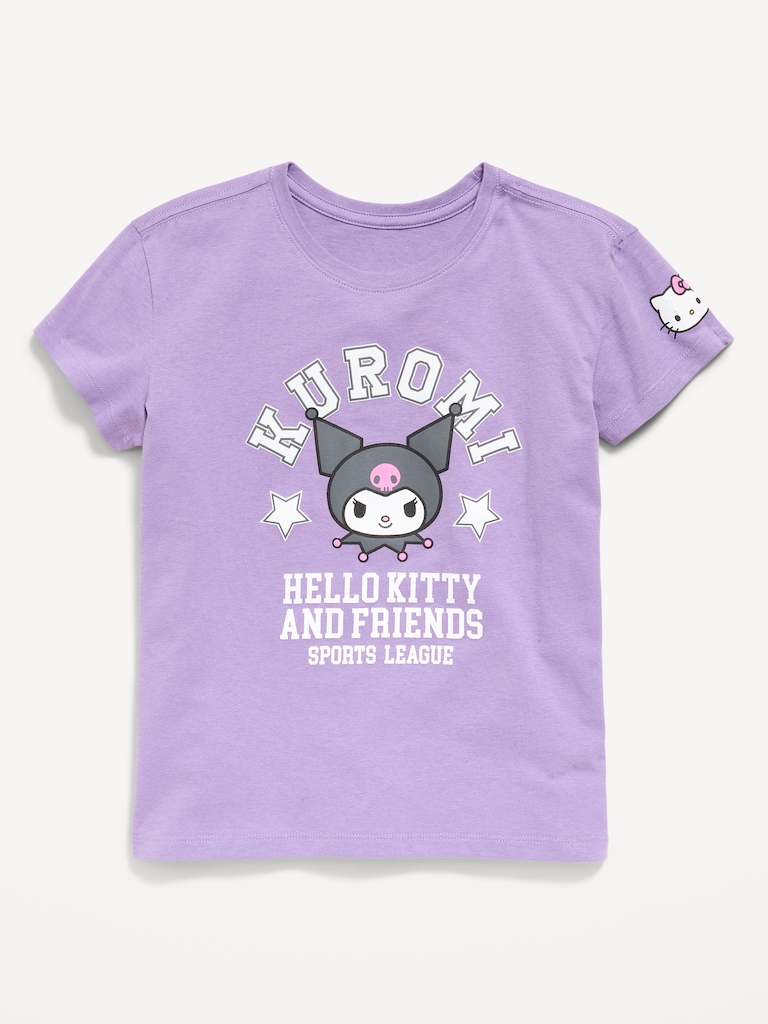 Kuromi™ & Hello Kitty® Graphic T-Shirt for Girls