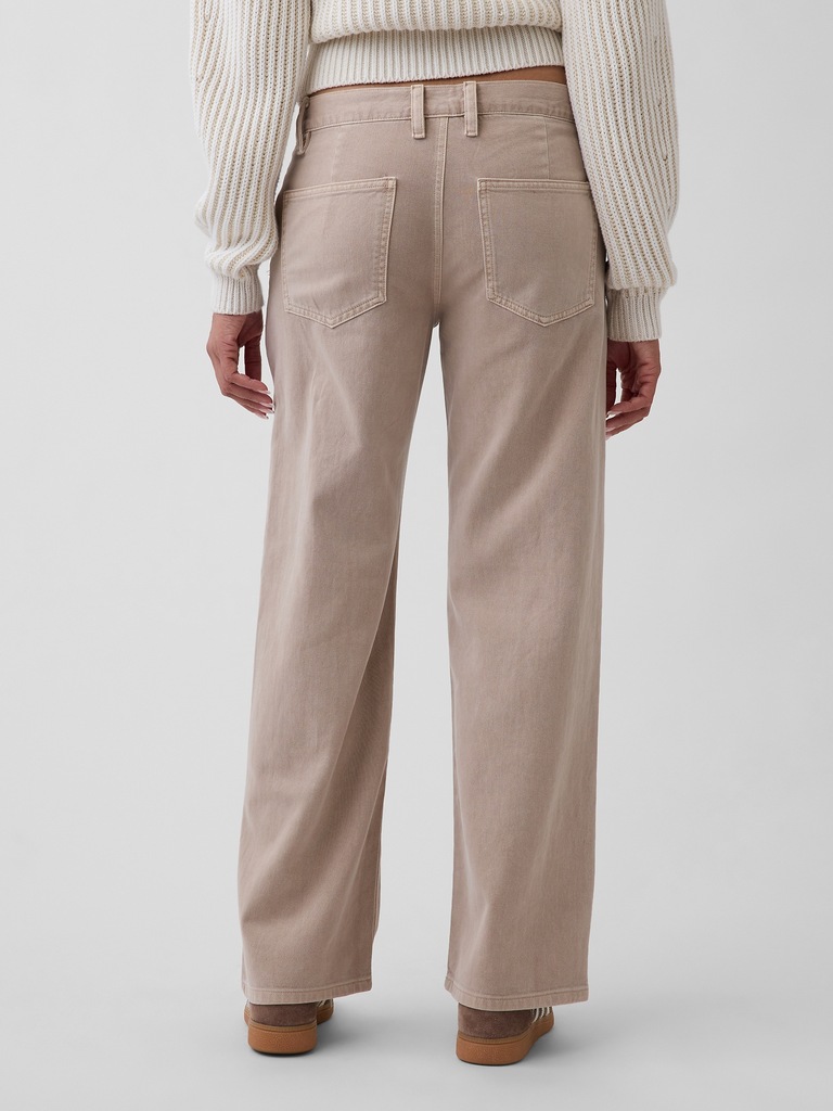 Low Rise '90s Loose Khakis