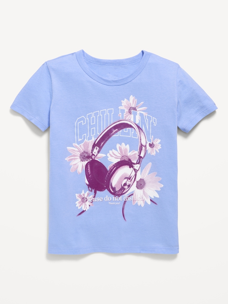 Short-Sleeve Graphic T-Shirt for Girls