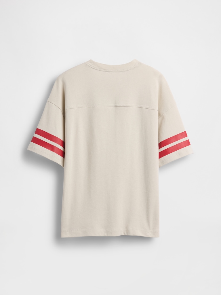 Kids Oversized Logo Seam T-Shirt