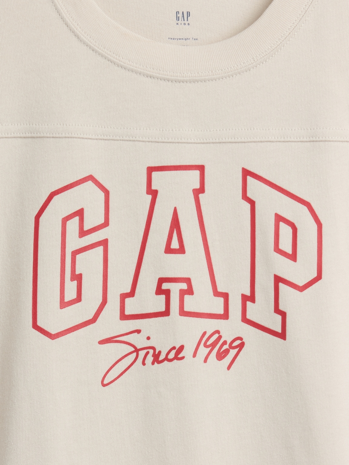 Kids Oversized Logo Seam T-Shirt