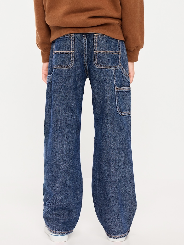 Baggy Carpenter Utility Jeans for Boys