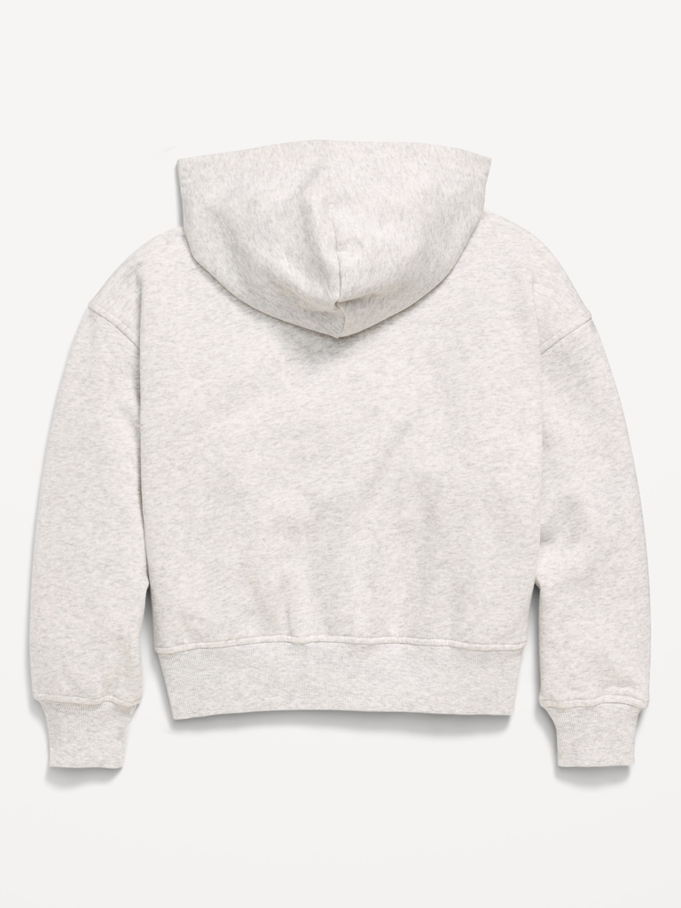 Favorite Fleece Graphic Zip-Front Hoodie for Girls