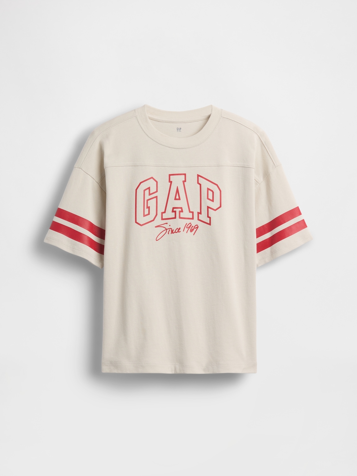 Kids Oversized Logo Seam T-Shirt