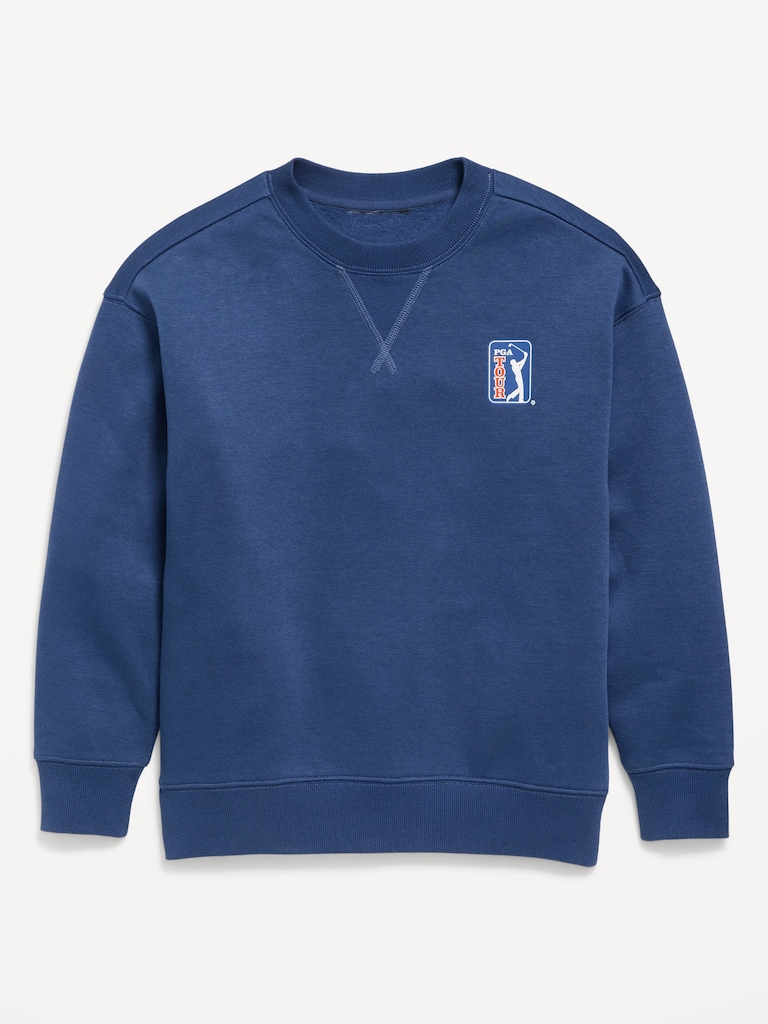 PGA TOUR™ Oversized Gender-Neutral Graphic Sweatshirt for Kids