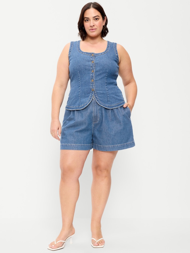 High-Waisted OGC Chino Shorts -- 4-inch inseam