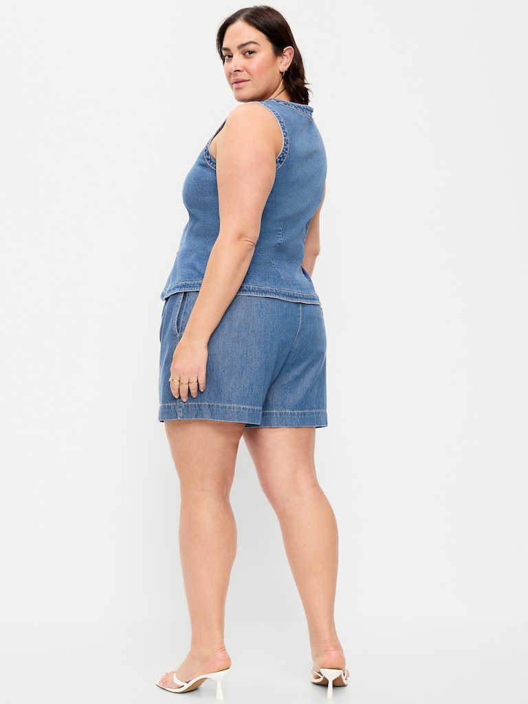 High-Waisted OGC Chino Shorts -- 4-inch inseam