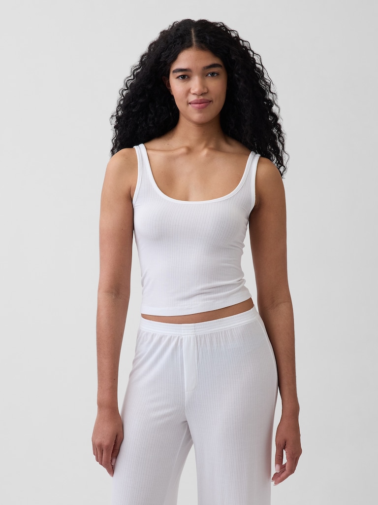 Softest UltraFine Rib Modal PJ Tank Top