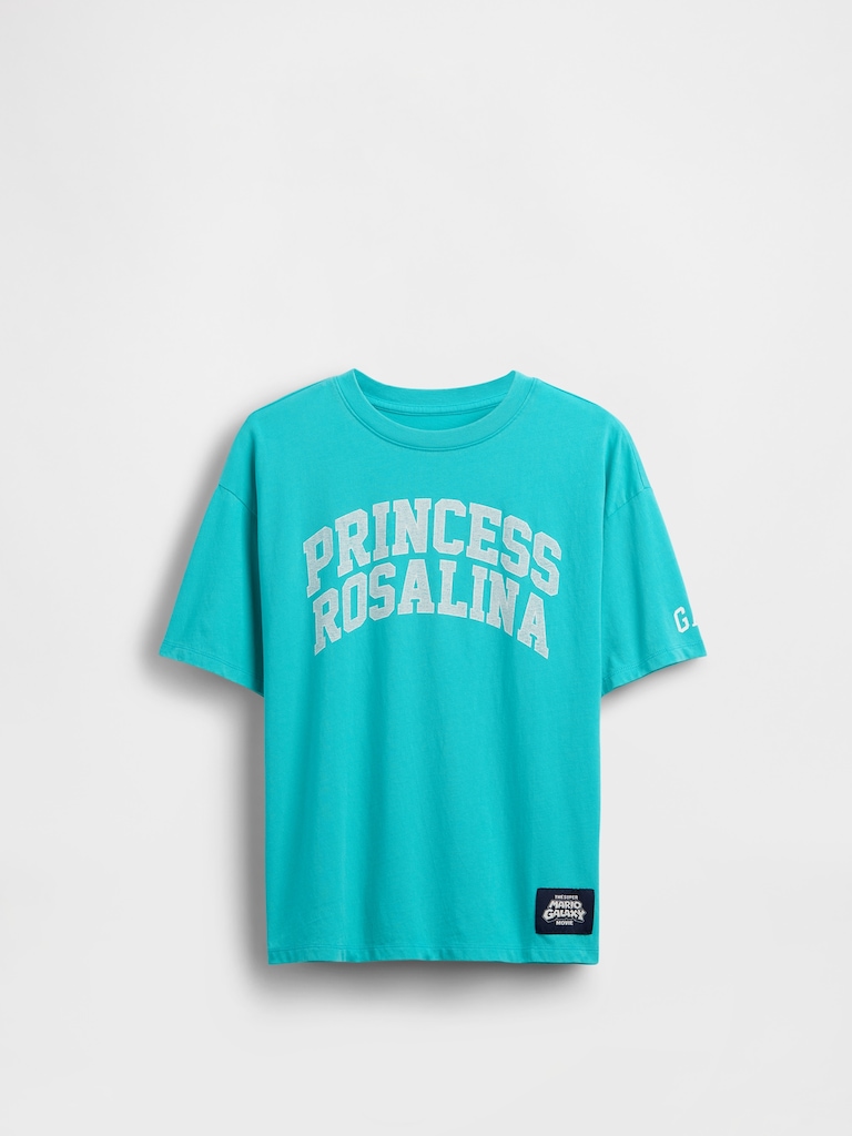 Kids Super Mario Relaxed Graphic T-Shirt