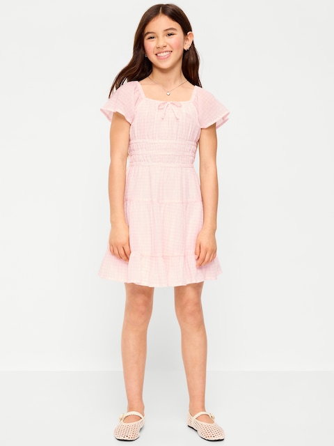 knee length dresses for ladies Pink Floral Old Navy Dress, 3-6M  Little Cubs Closet, LLC