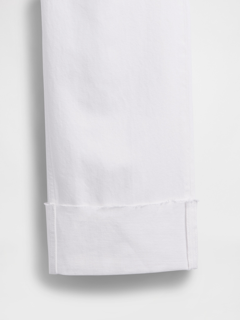 Low Slung Relaxed Crop Jeans