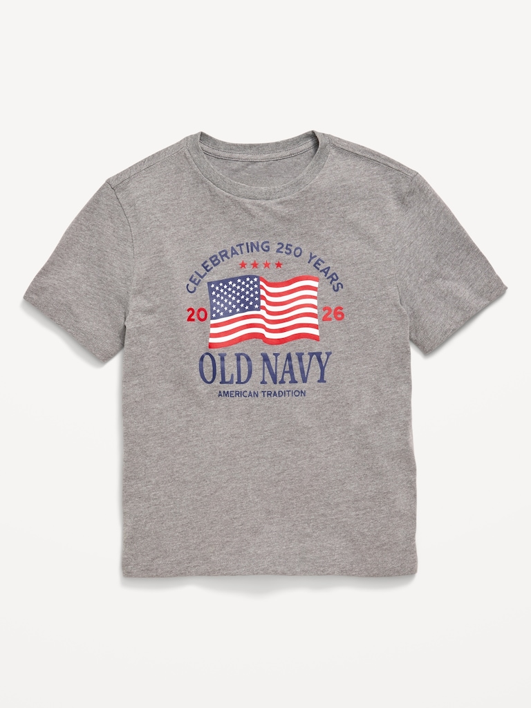 Short-Sleeve Logo-Graphic T-Shirt for Boys