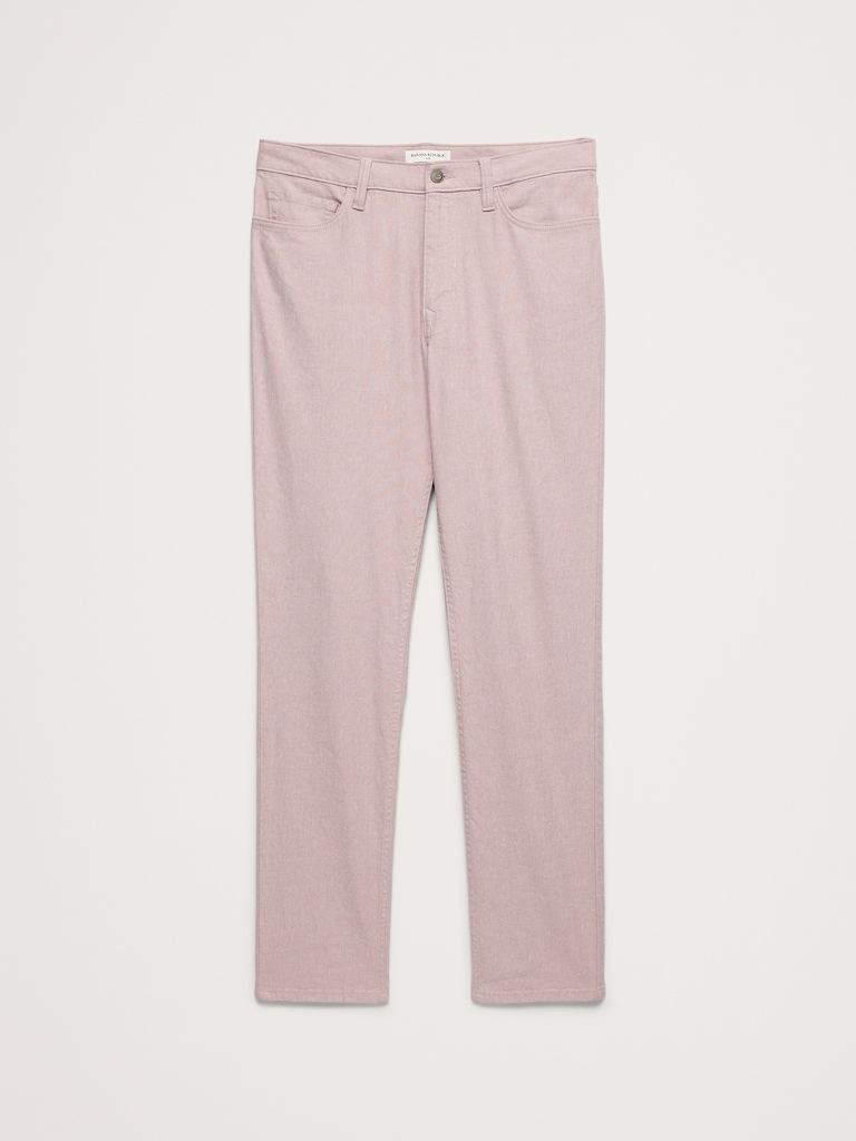Slim Linen-Cotton Traveler Pant